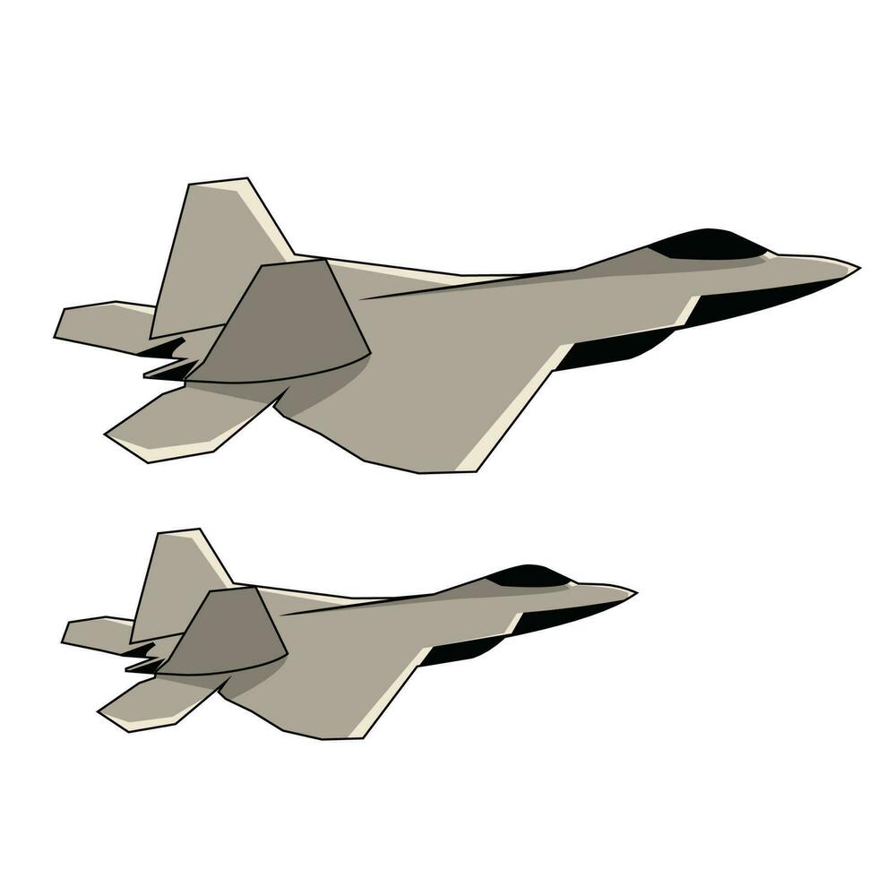 stealth Jet vechter vliegend vorming vector