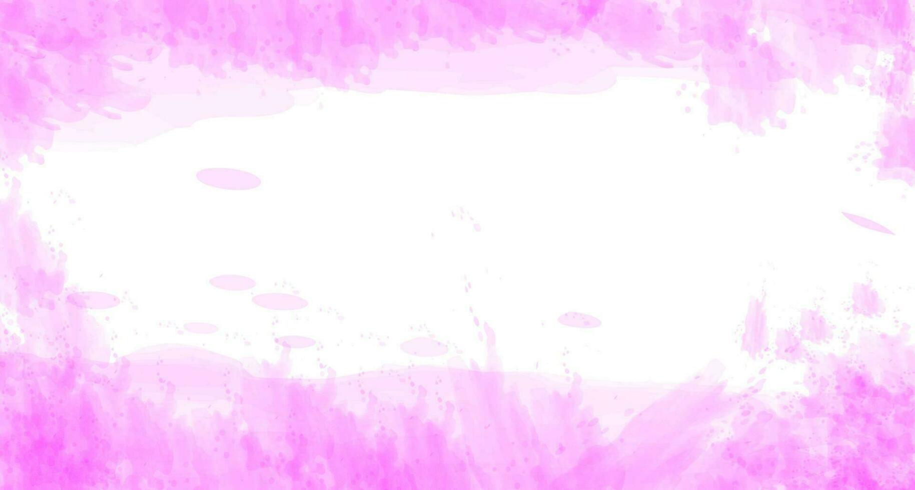 abstract pink waterverf bewolkt structuur effect hand- borstel plons achtergrond vector