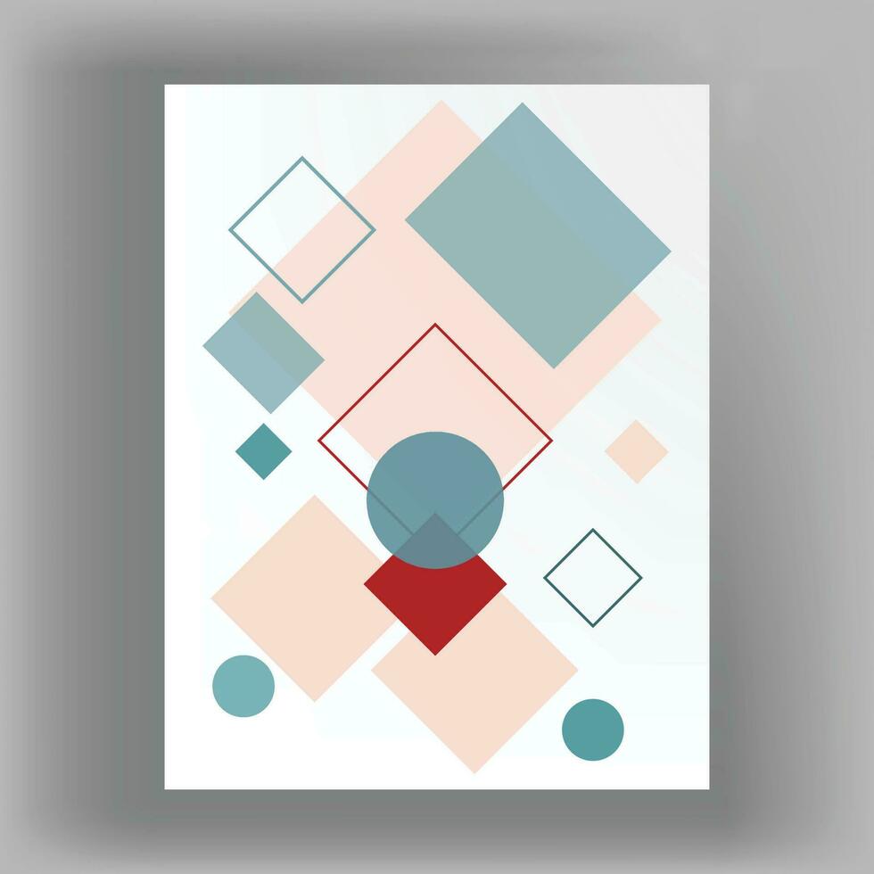 zakelijke folder, brochure omslag, meetkundig patroon ontwerp sjabloon vector