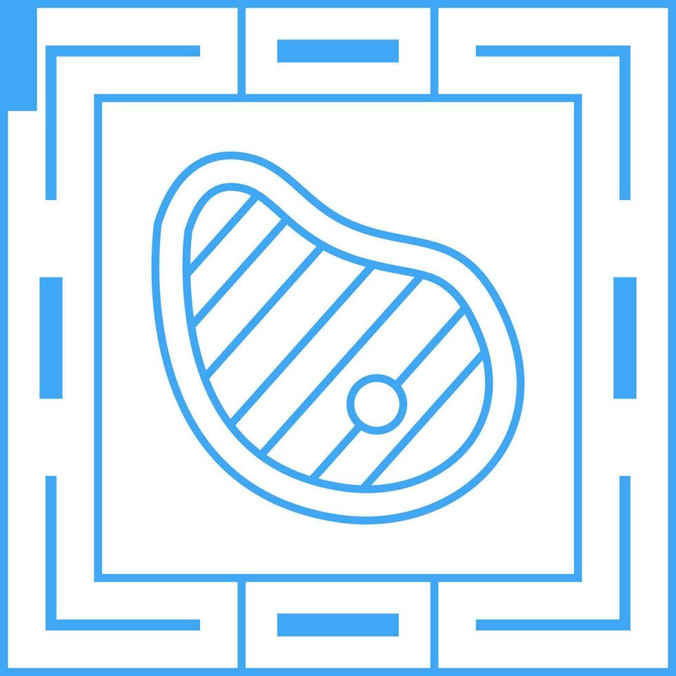 biefstuk vector pictogram