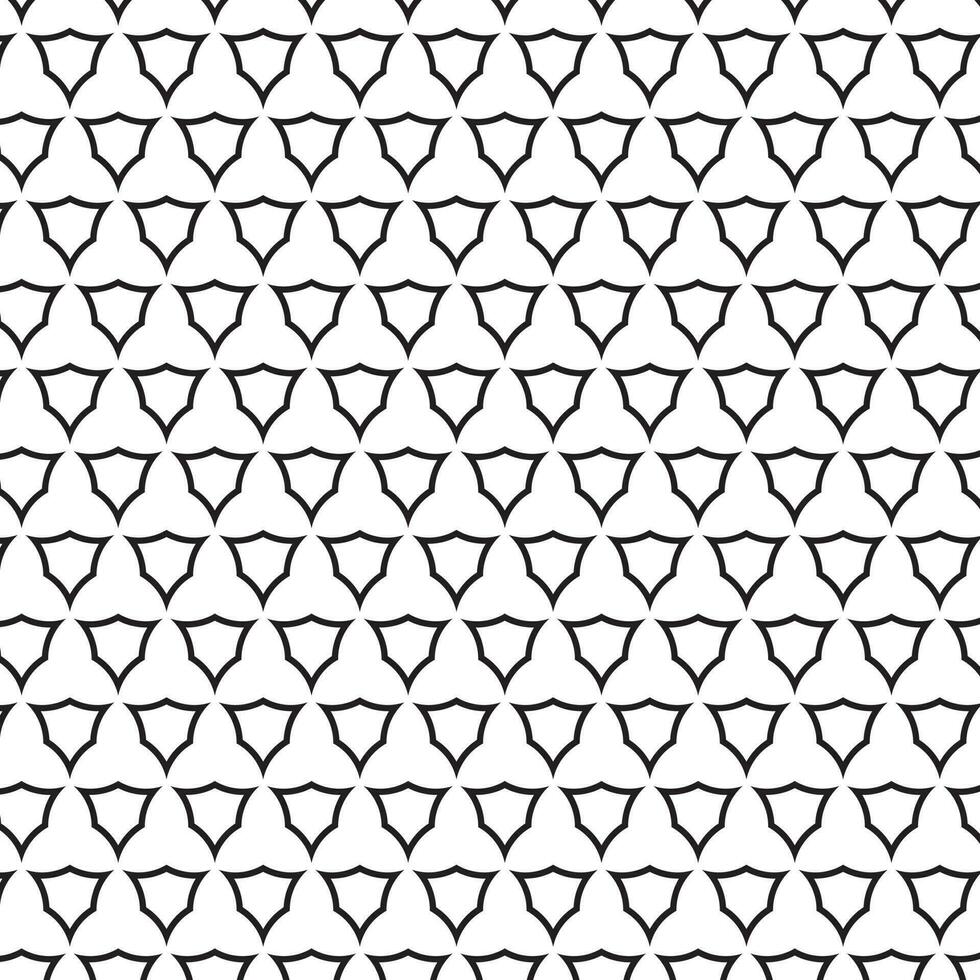 driehoek vormen patroon, geïsoleerd achtergrond. vector