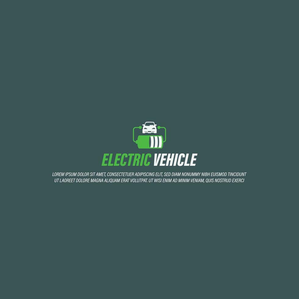 ev icoon logo vector