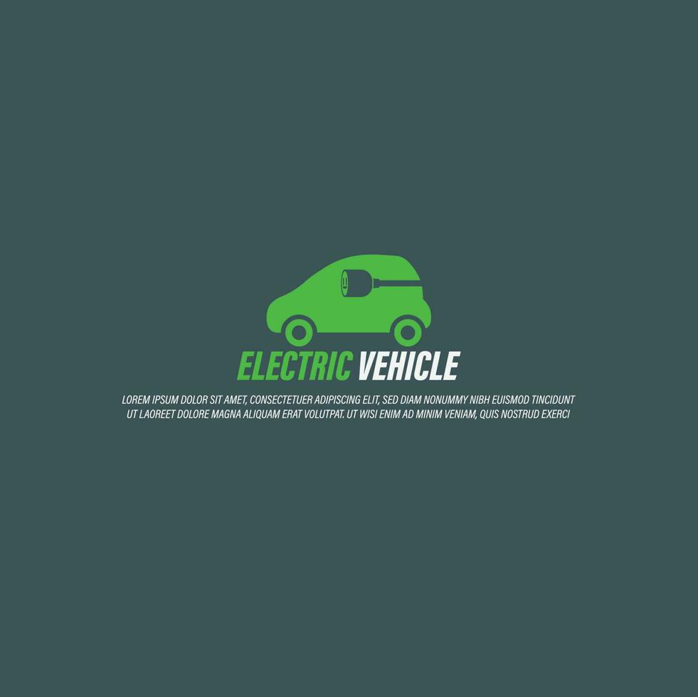 ev icoon logo vector