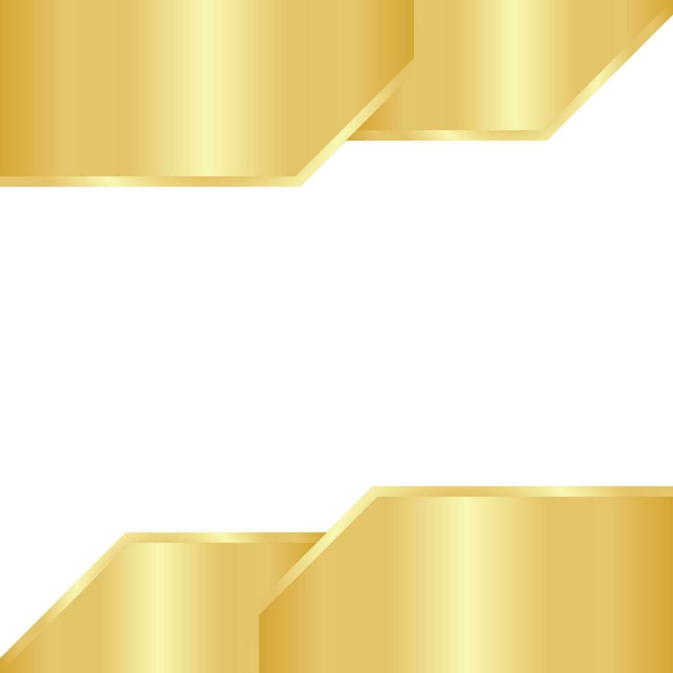 gouden zeshoek sjabloon ontwerp vector