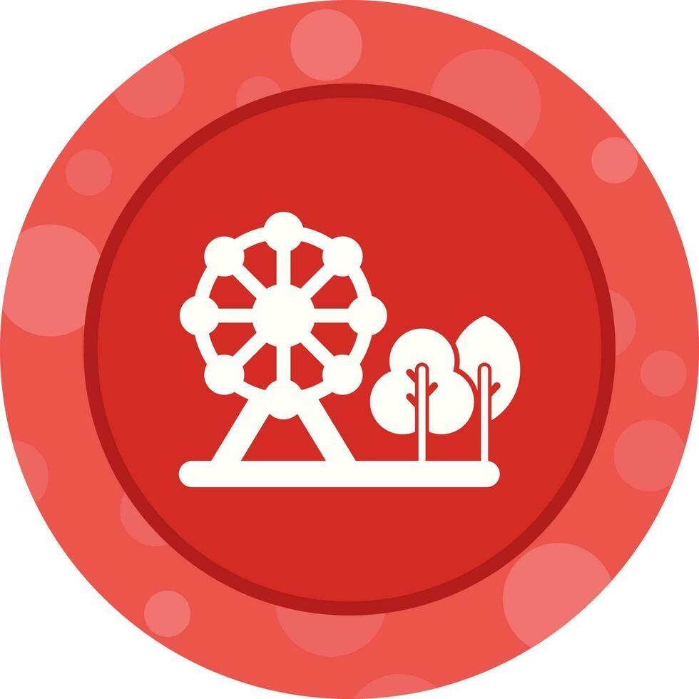 park vector pictogram