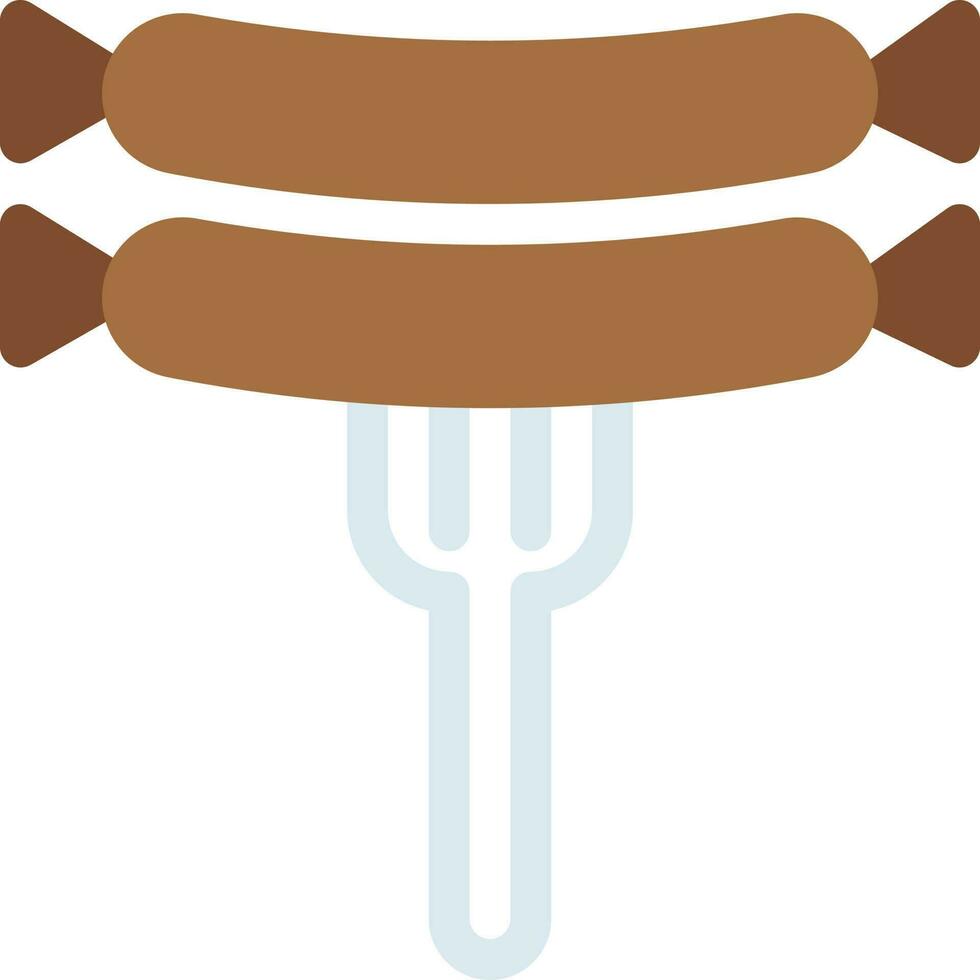 hotdog vectorillustratie op een background.premium kwaliteit symbolen.vector iconen voor concept en grafisch ontwerp. vector