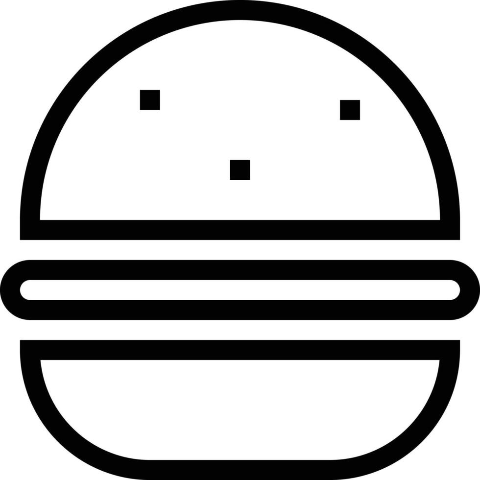 hamburger vectorillustratie op een background.premium kwaliteit symbolen.vector pictogrammen voor concept en grafisch ontwerp. vector