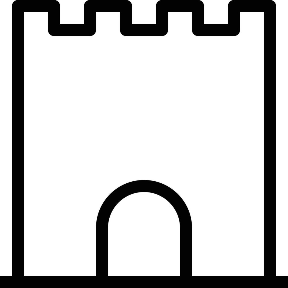 kasteel vectorillustratie op een background.premium kwaliteit symbolen.vector pictogrammen voor concept en grafisch ontwerp. vector
