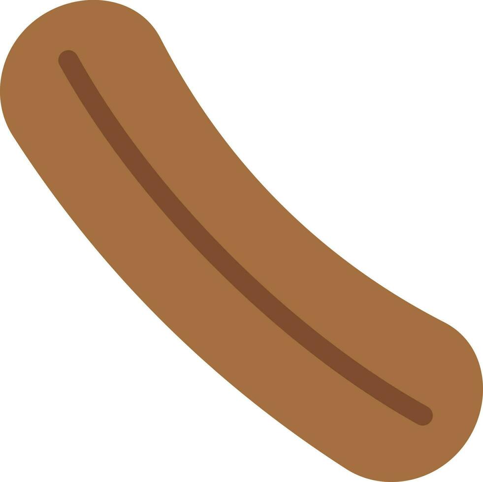 hotdog vectorillustratie op een background.premium kwaliteit symbolen.vector iconen voor concept en grafisch ontwerp. vector