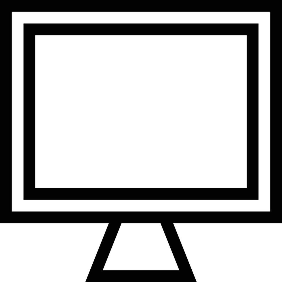 monitor vectorillustratie op een background.premium kwaliteit symbolen.vector pictogrammen voor concept en grafisch ontwerp. vector