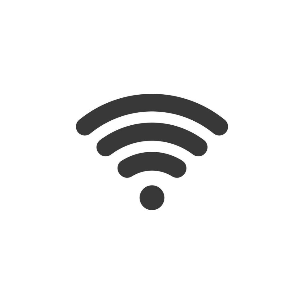 Wifi vector icoon illustratie