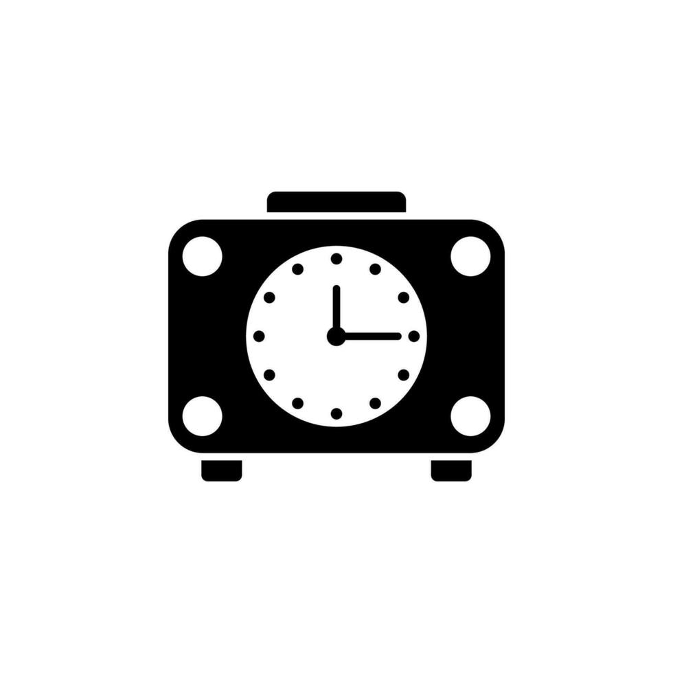 alarm klok vector icoon illustratie