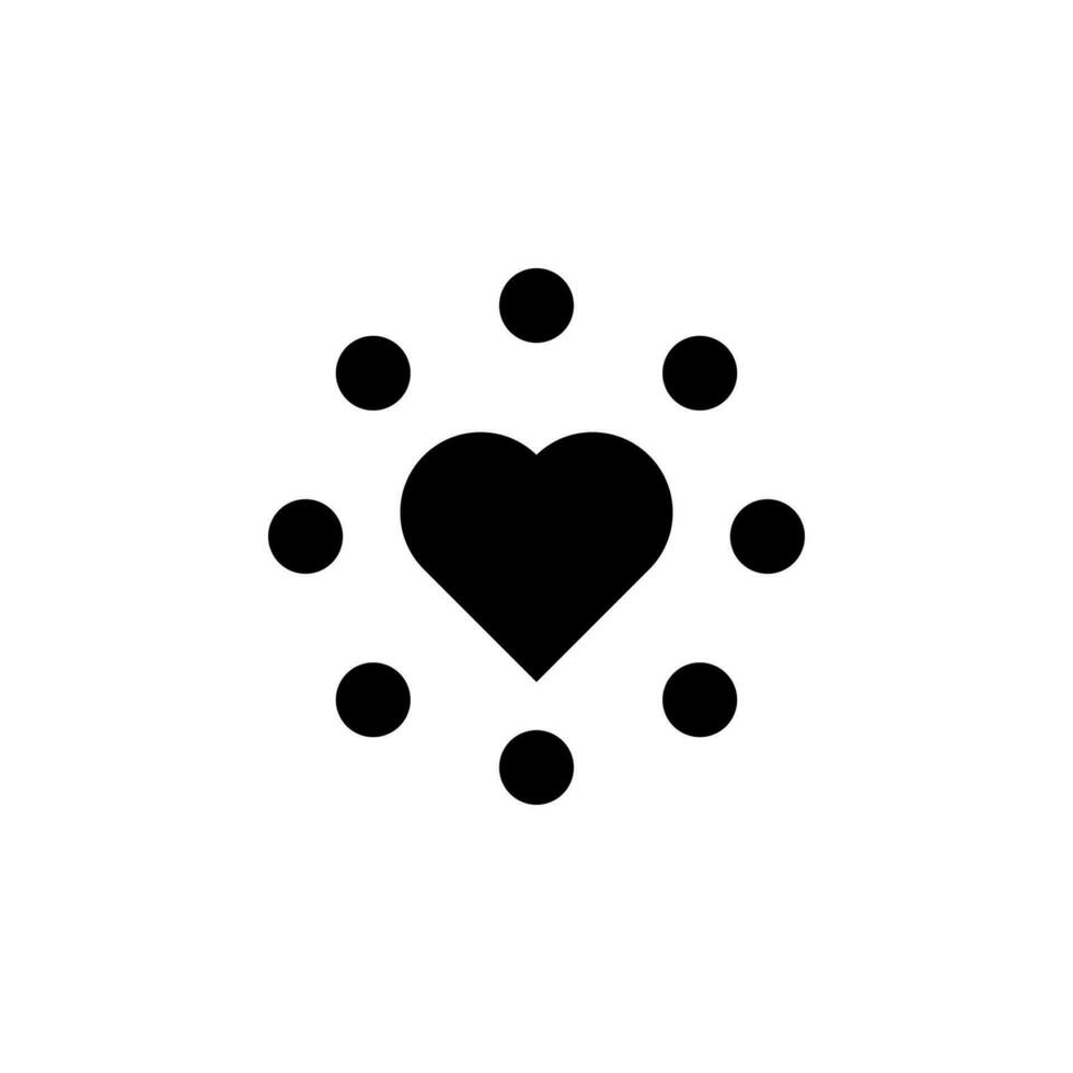 een hart vector icoon illustratie