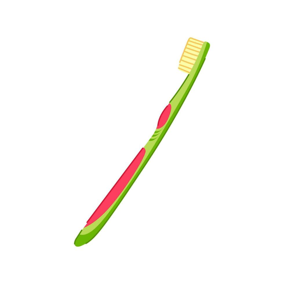 badkamer tandenborstel tandheelkundig tekenfilm vector illustratie