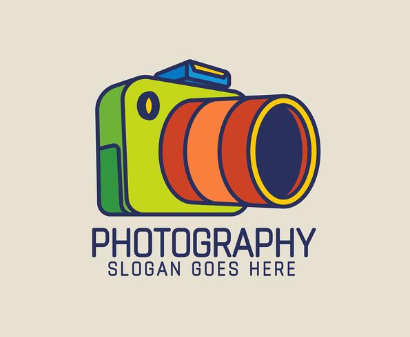 Fotograaf-logo vector