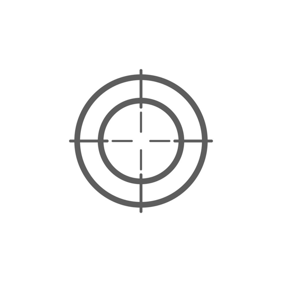 doel vector icoon illustratie
