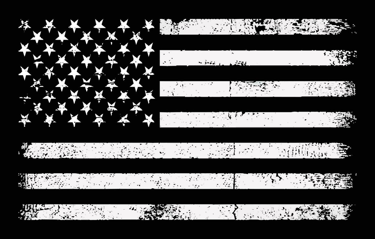 USA grunge vlag vector