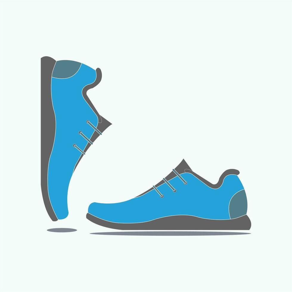 mooi hoor Mens schoen vector