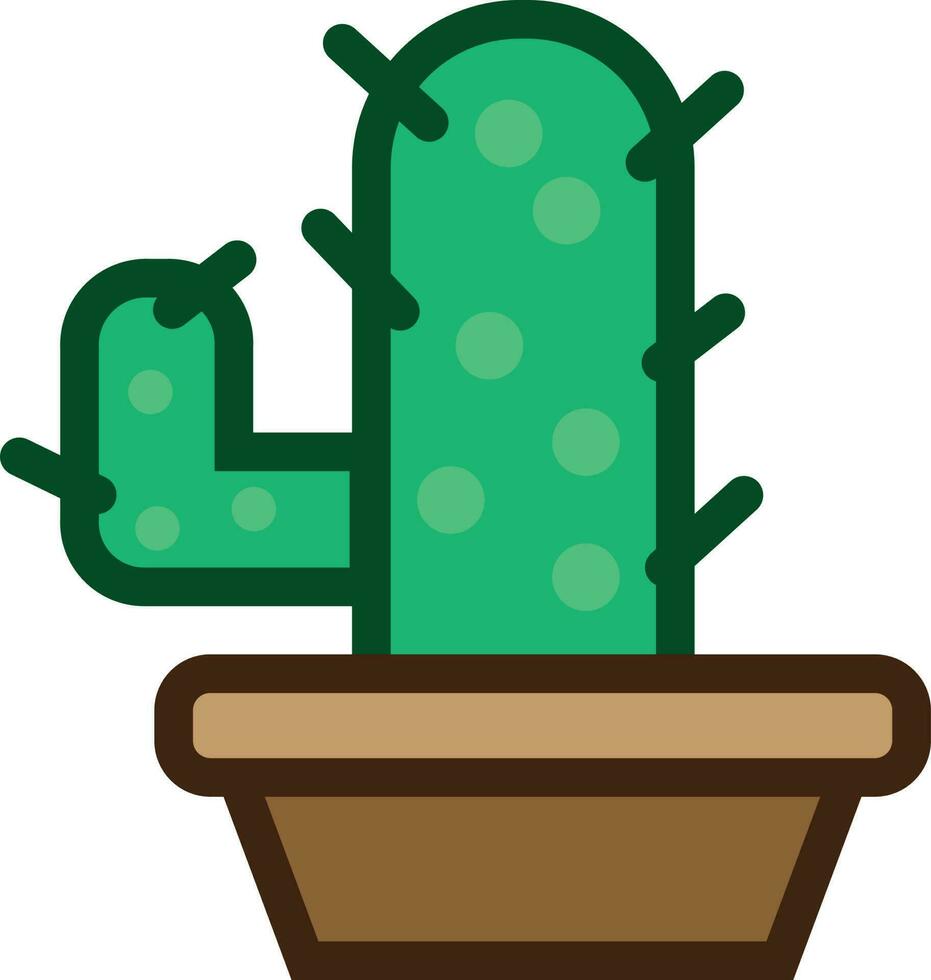 cactus meubilair natuur vector