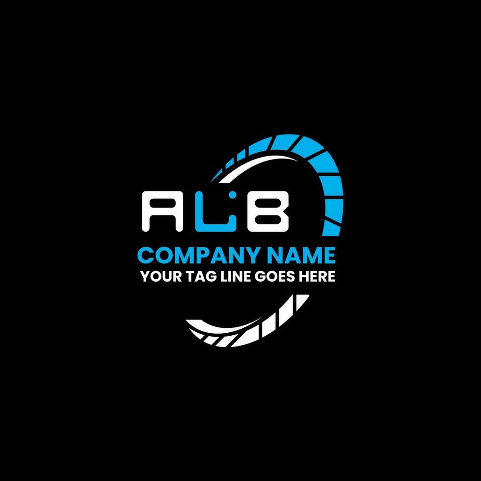 alb brief logo creatief ontwerp met vector grafisch, alb gemakkelijk en modern logo.