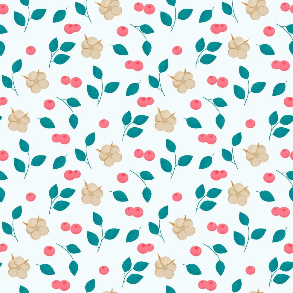 kleurrijk zomer bloemen patroon vector