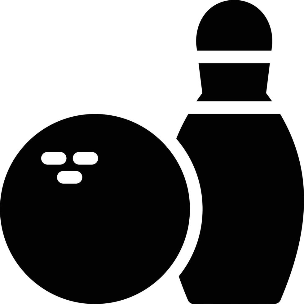 bowling vector illustratie Aan een achtergrond.premium kwaliteit symbolen.vector pictogrammen voor concept en grafisch ontwerp.