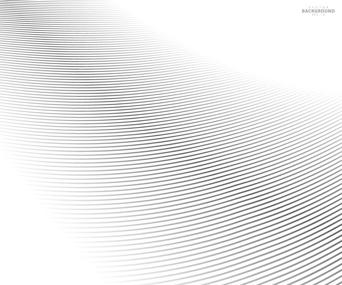 abstracte kromgetrokken diagonale gestreepte achtergrond vector