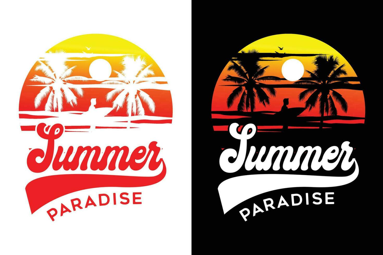 zomer t-shirt ontwerp, zomer strand vakantie t-shirts, zomer surfing t-shirt vector ontwerp