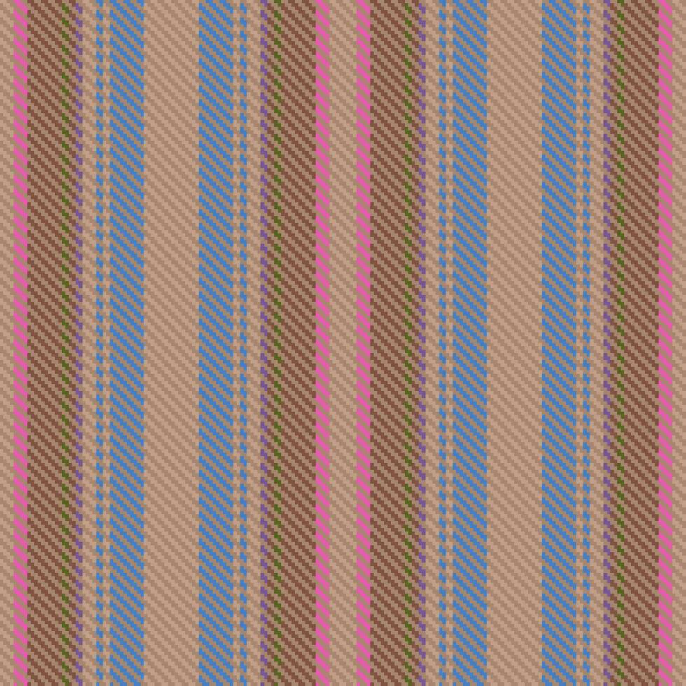 patroon kleding stof verticaal. achtergrond vector naadloos. streep lijnen textiel textuur.