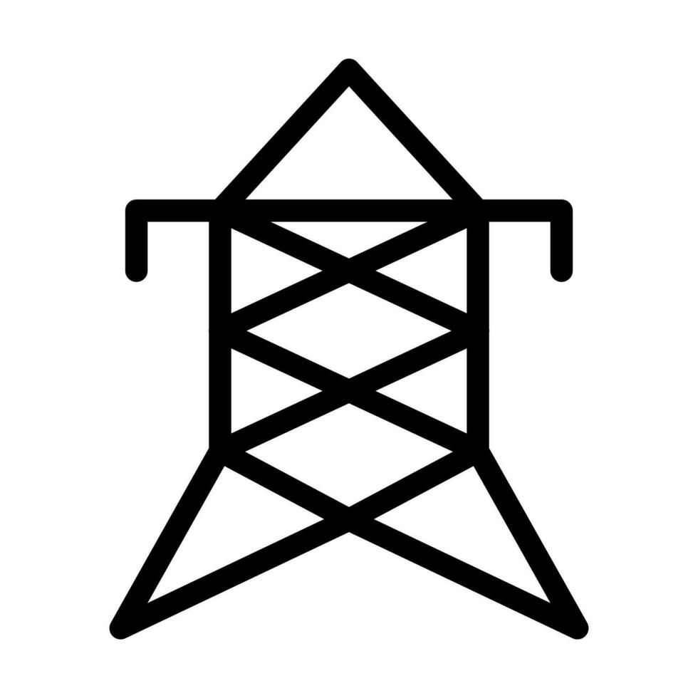 elektrisch toren icoon ontwerp vector