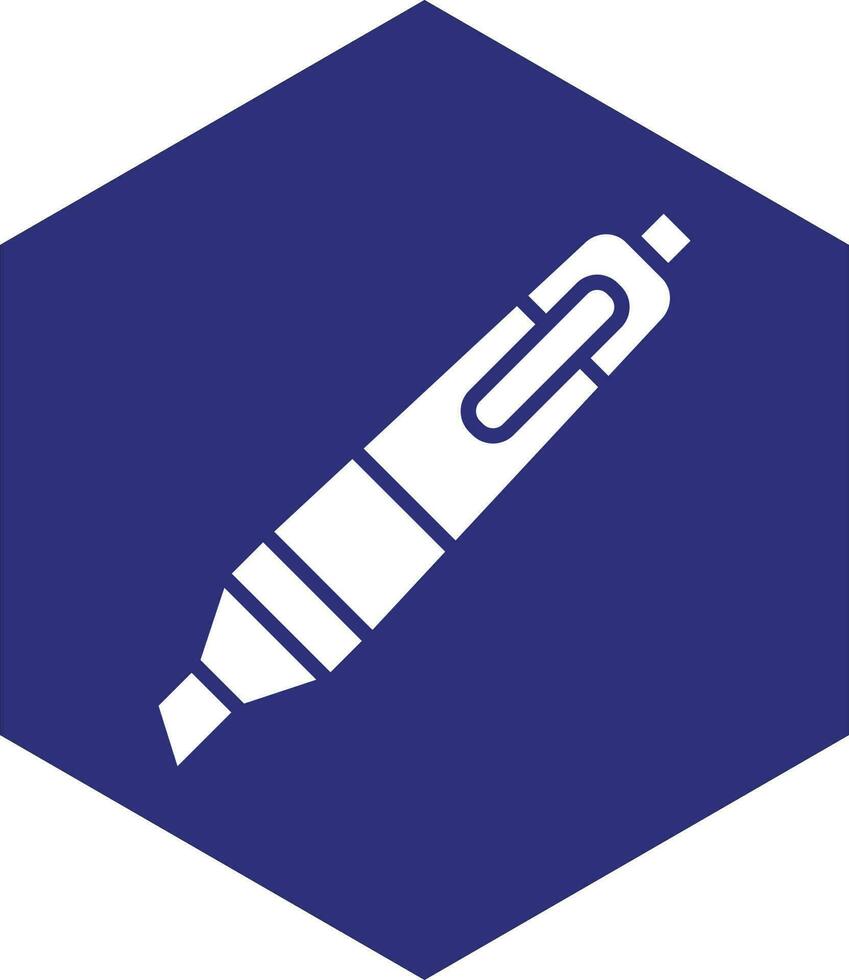 markeerstift vector icoon ontwerp