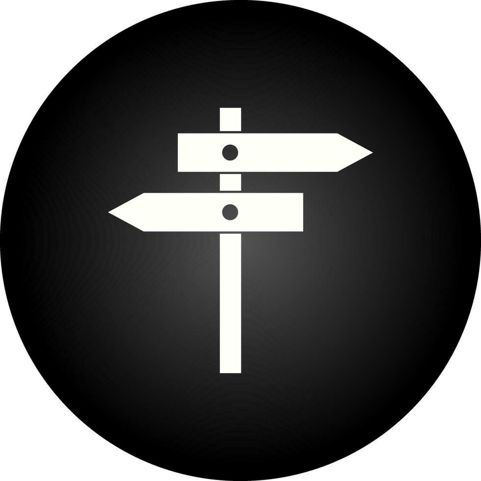 straat teken vector icoon