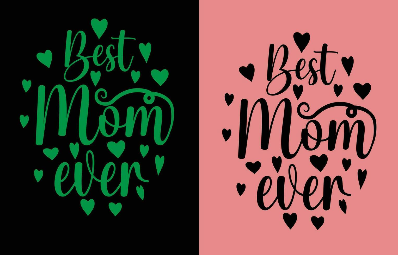 beste moeder ooit t-shirt vector