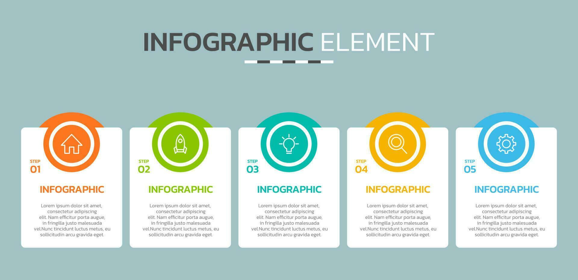 creatief infographic ontwerp sjabloon vector