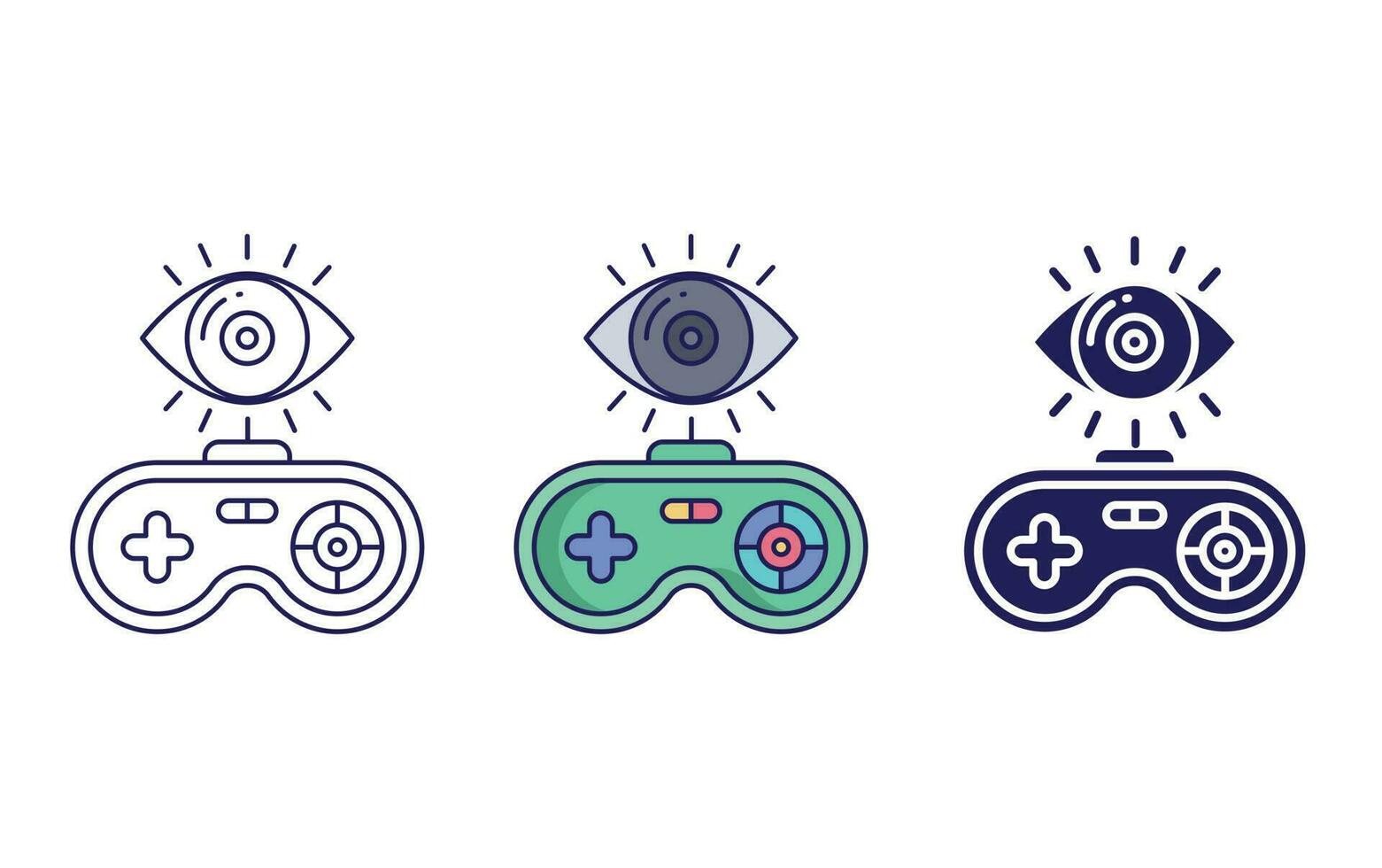 gamepad vector icoon