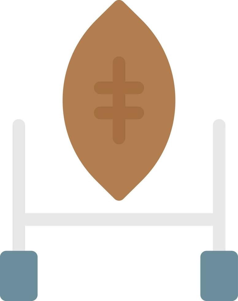 rugby vectorillustratie op een background.premium kwaliteit symbolen.vector pictogrammen voor concept en grafisch ontwerp. vector