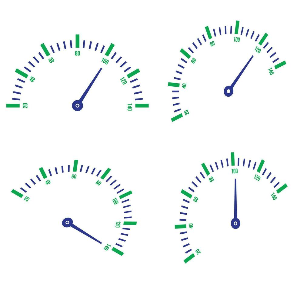 snelheid logo icoon reeks vector symbool.