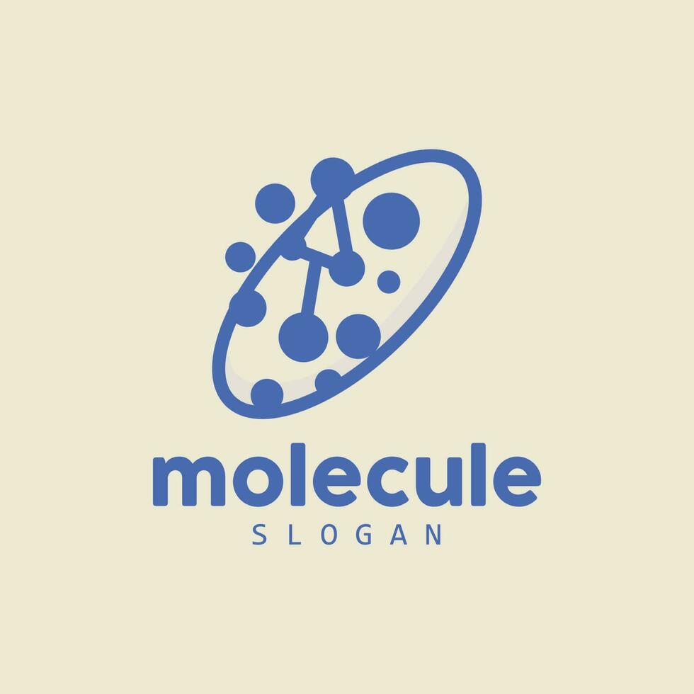 neuron logo, molecuul logo ontwerp, vector en, sjabloon illustratie