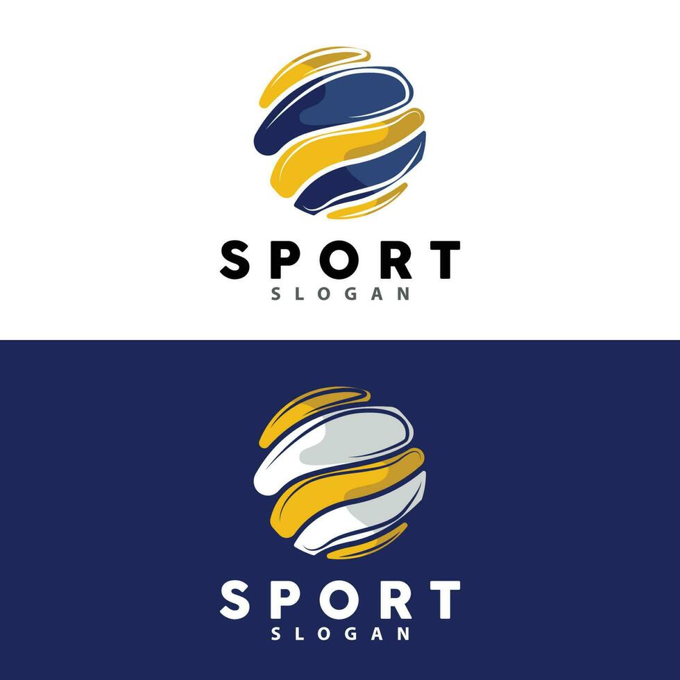 volleybal logo, sport gemakkelijk ontwerp, wereld sport- toernooi vector, illustratie symbool icoon vector