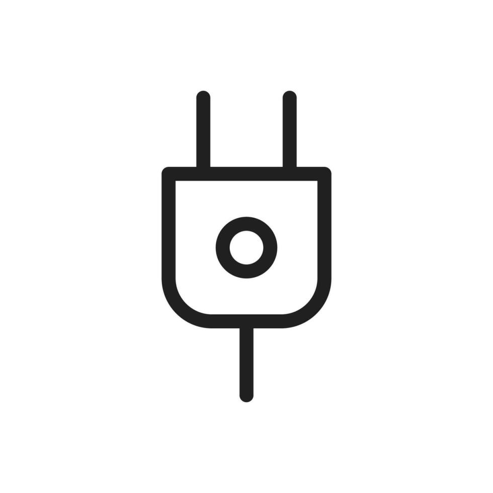 plug icoon vector ontwerp illustratie