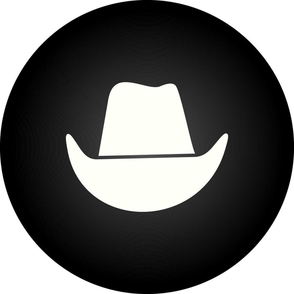 cowboy hoed vector icoon
