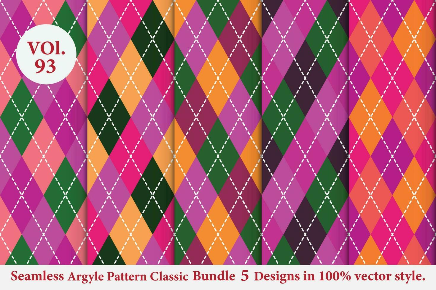 argyle patroon vector, stof textuur achtergrond vector