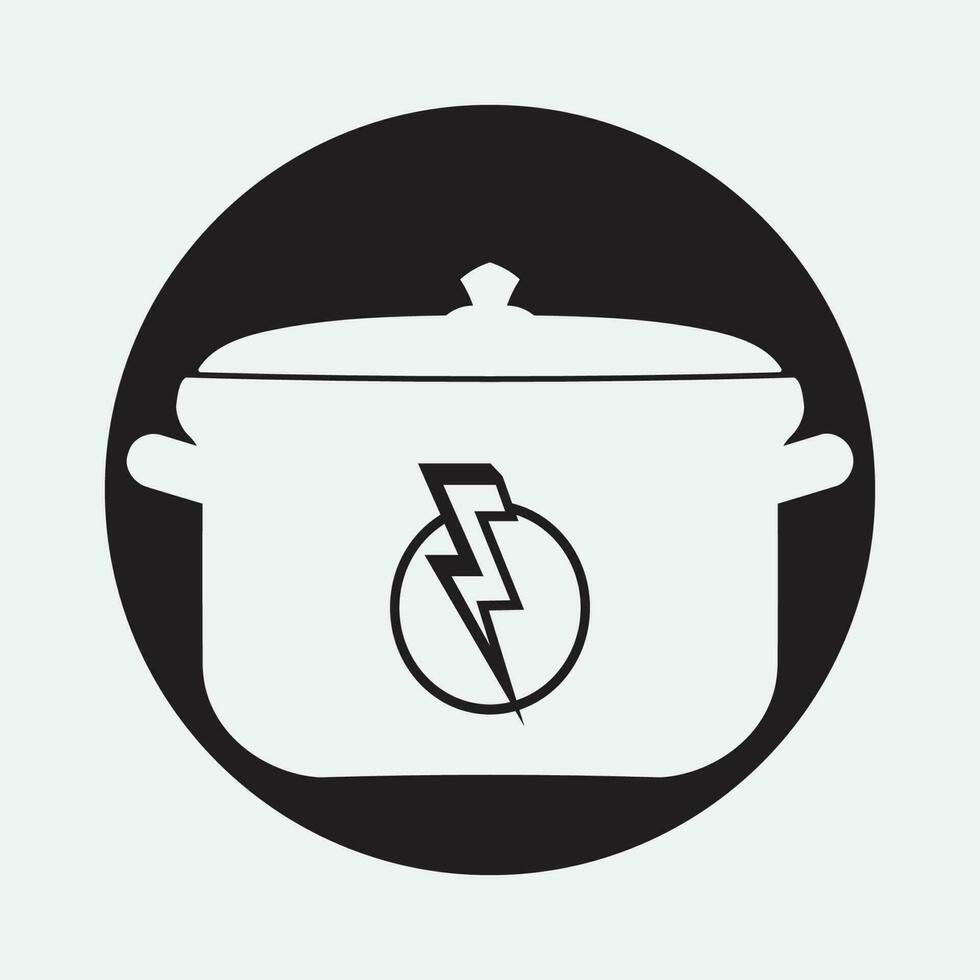 Koken icoon logo creatief vector