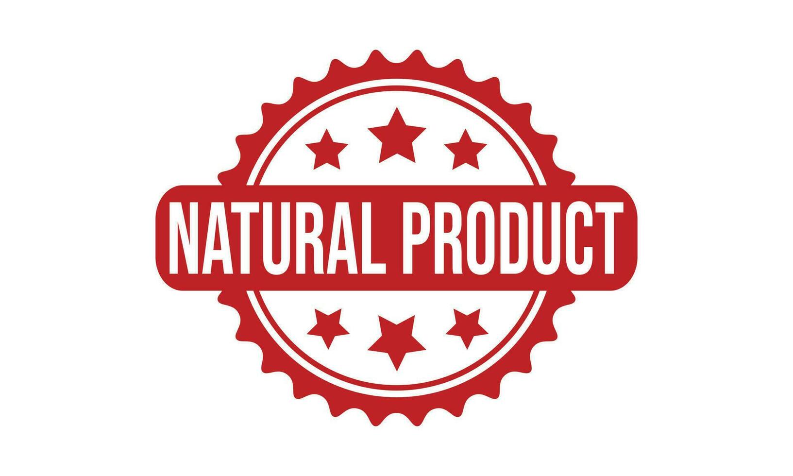 natuurlijk Product rubber postzegel zegel vector