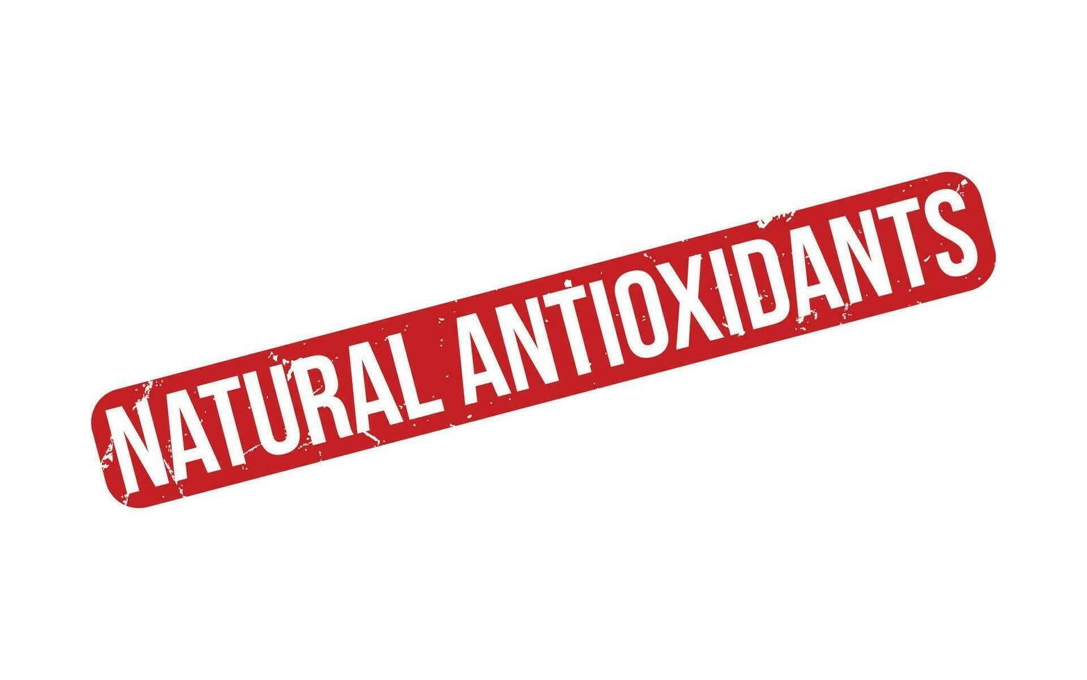 natuurlijk antioxidanten rubber grunge postzegel zegel vector