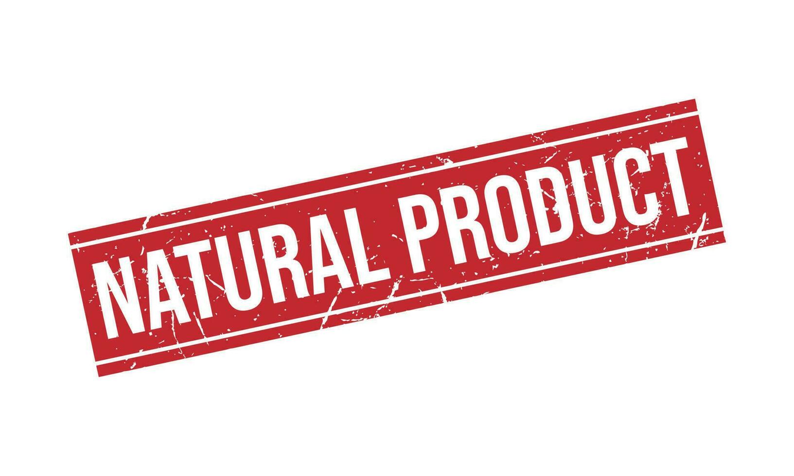 natuurlijk Product rubber postzegel zegel vector