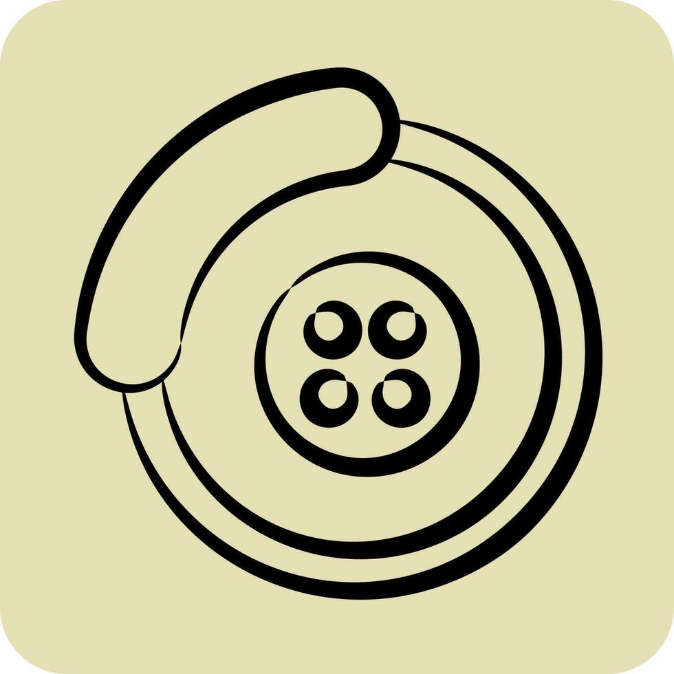 icoon remmen. verwant naar auto onderhoud symbool. glyph stijl. repareren. motor. gemakkelijk illustratie vector