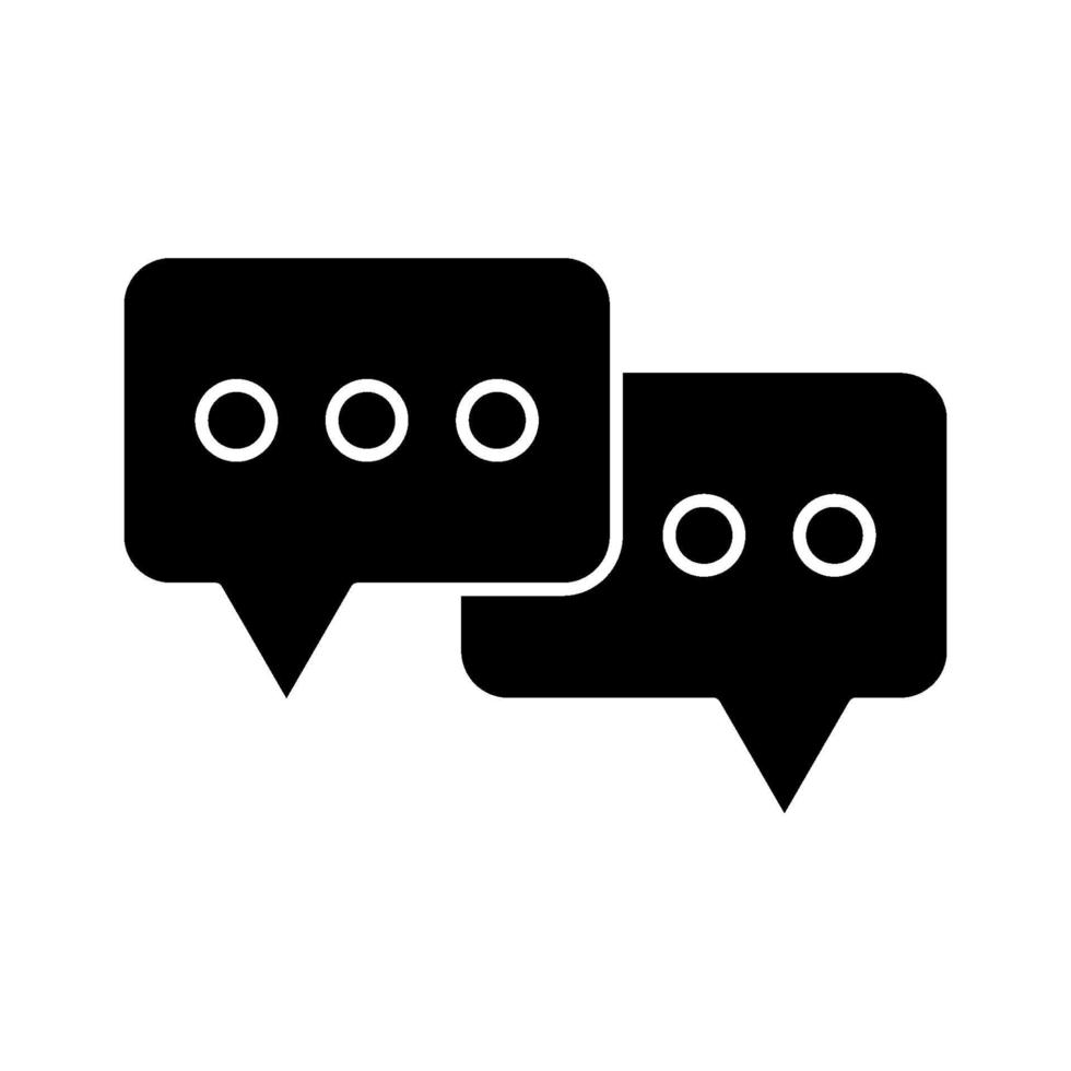 chat-zeepbel pictogram vector