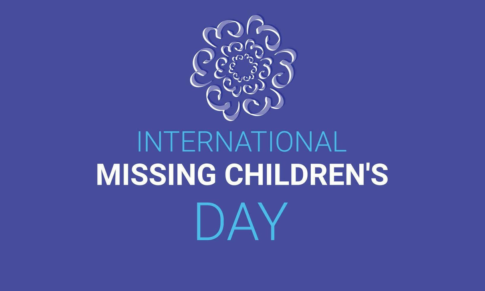 Internationale missend kinderen dag. sjabloon voor achtergrond, banier, kaart, poster. vector illustratie.