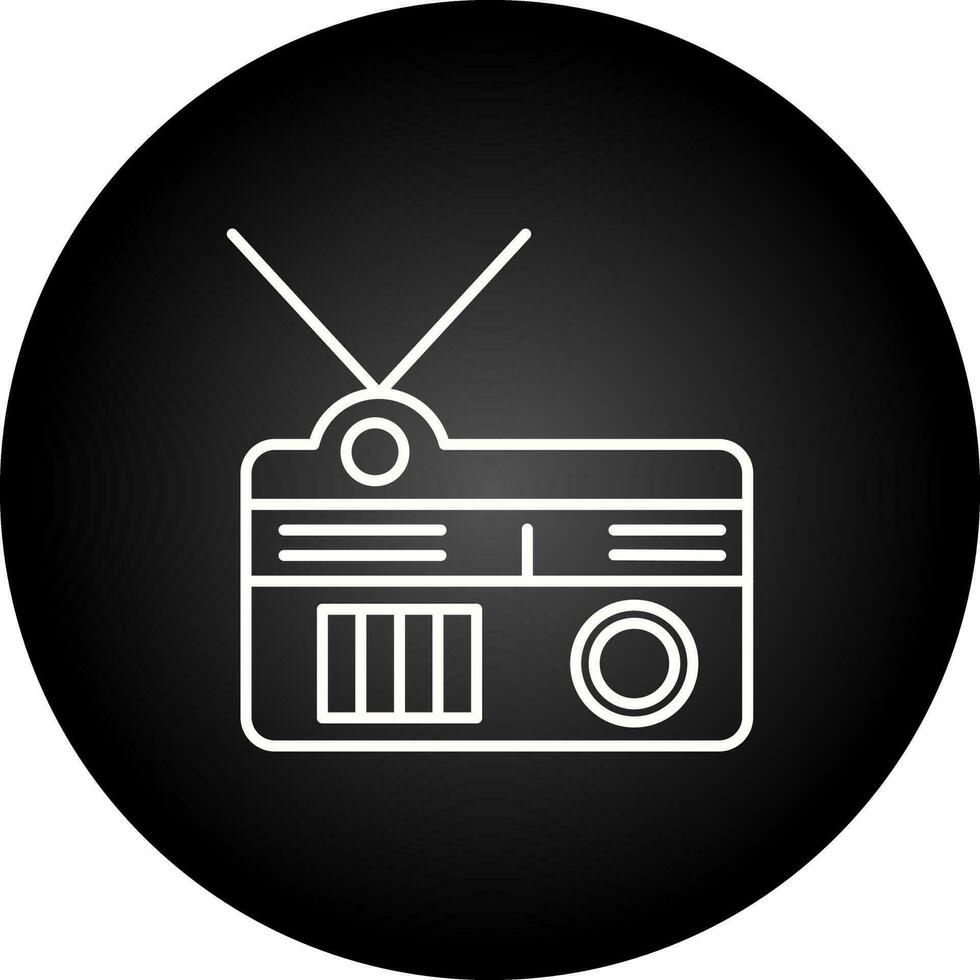 radio vector pictogram